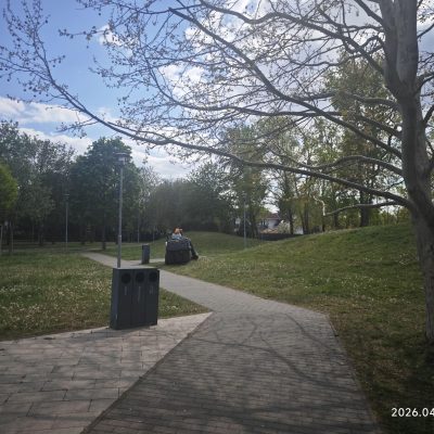 fűnyírás Ifjúság u-i parkban