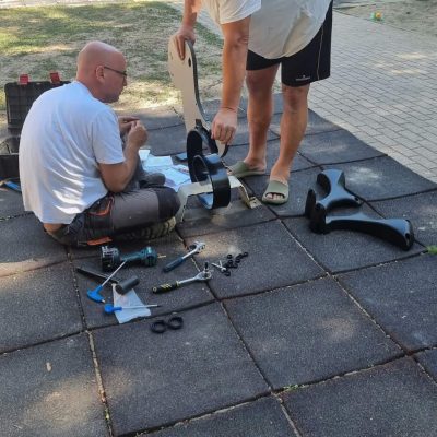 játszóeszköz csere Fűtőmű játszótéren