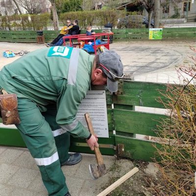 játszótér kapu javítás